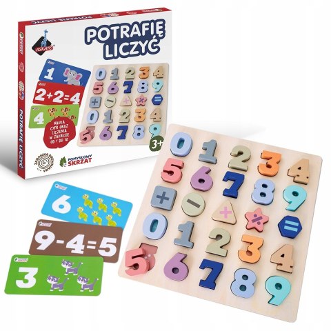 Pomysłowy skrzat Potrafię liczyć Cyferki Cyfry