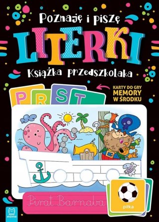 Poznaję i piszę literki Książka przedszkolaka Aksjomat