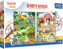 Puzzle 2x10 Baby Maxi 43000 Poznaj Bobaski