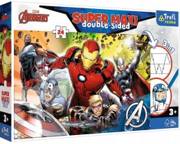 Puzzle 24 Super Maxi Silni Avengers 41007 Trefl