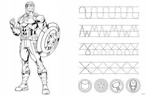 Puzzle 24 Super Maxi Silni Avengers 41007 Trefl