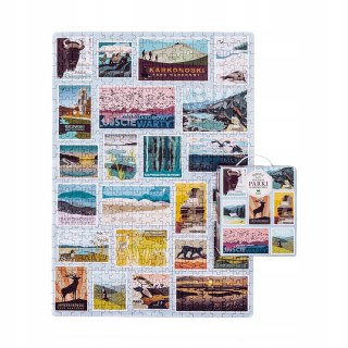 Puzzlove CzuCzu Polskie Parki narodowe 500 elem,