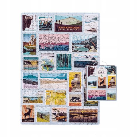 Puzzlove CzuCzu Polskie Parki narodowe 500 elem,