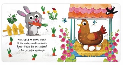 Ruchoma Książeczka Na wsi Co odkryję paluszkiem? Aksjomat
