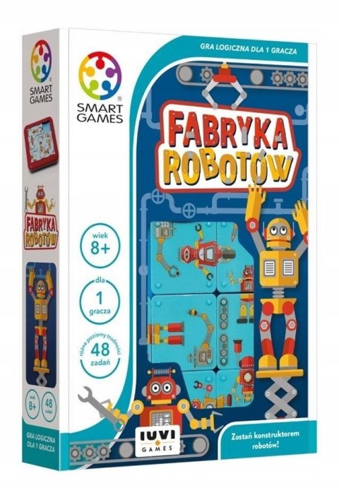 Smart Games Fabryka Robotów PL Gra Logiczna