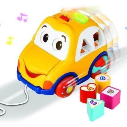 Smily Play Sorter Auto Wesołek Autko Klocki 0659