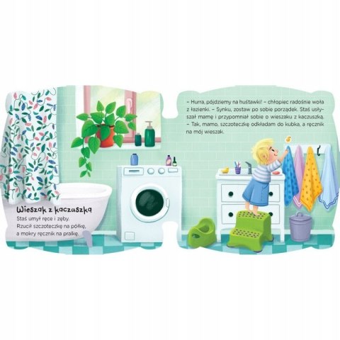 Staś dba o porządek Emocje małego dziecka Aksjomat