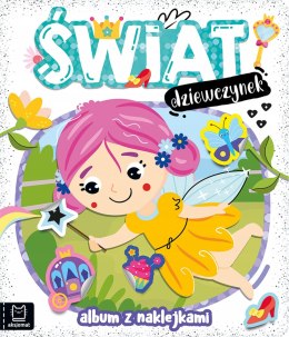 Świat dziewczynek Album z naklejkami Aksjomat