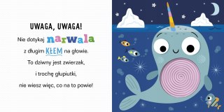 Uwaga, Jeż! Książeczka Sensoryczna Dotykowa Wilga