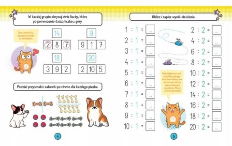 Wesoła tabliczka mnożenia z pisakiem od 8 lat Aksjomat