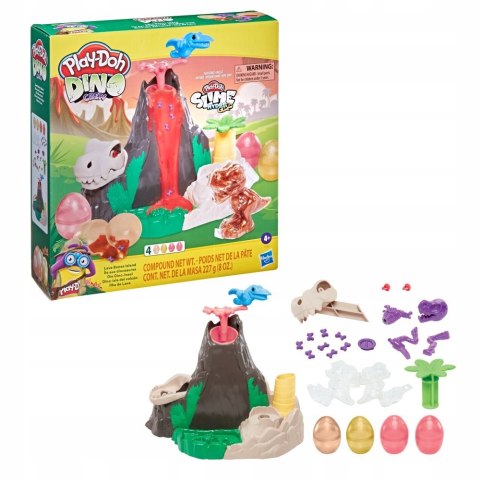 Wyspa dinozaurów z wulkanem Slime Play-Doh F1500