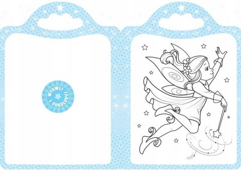 Zaczarowana kredka Bajkowe Postacie Kolorowanka Aksjomat