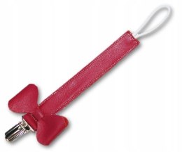 Zawieszka Do Smoczka Kokardka Różowa Produkt Polsk