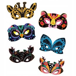 Zdrapywanki Maski i okulary Zwierzęta 5+, Janod