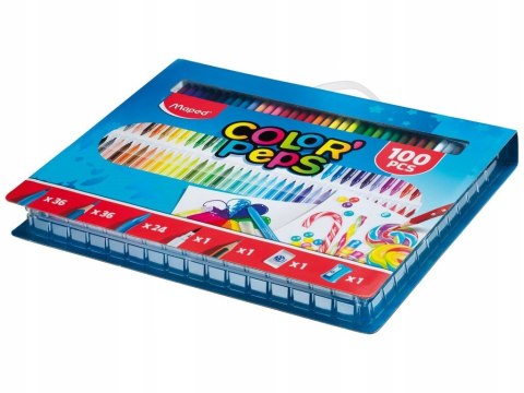 Zestaw artystyczny do malowania 100 elem. Maped