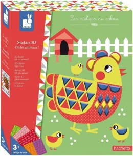 Zestaw kreatywny 3D zwierzęta gospodarskie Janod