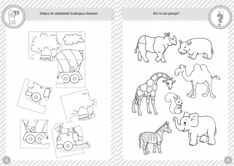 100 stron wesołej zabawy ćwicz umysł i rączkę