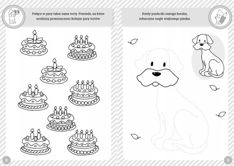 100 stron wesołej zabawy ćwicz umysł i rączkę