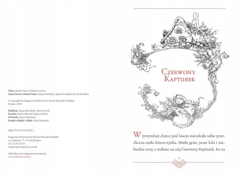 Baśnie braci Grimm Czerwony Kapturek i inne