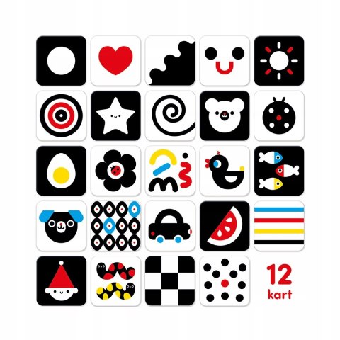 CzuCzu Duże karty kontrastowe 0m+ 3m+