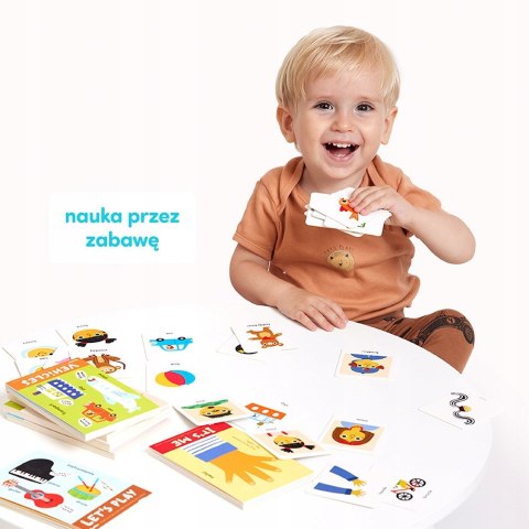 CzuCzu Zestaw do nauki języka angielskiego 1,2,3+