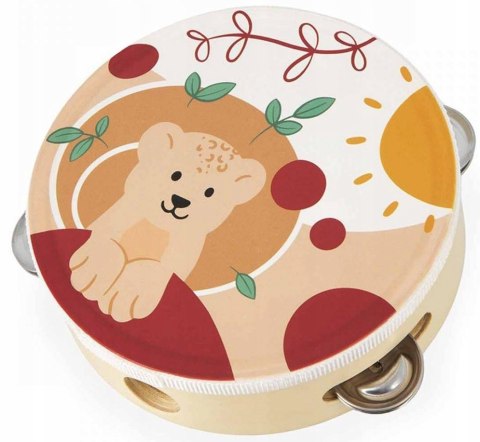 Drewniany tamburyn Sunshine 18m+, Janod