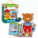 Gra Edukacyjna Niedźwiedź z ruchomymi elementami