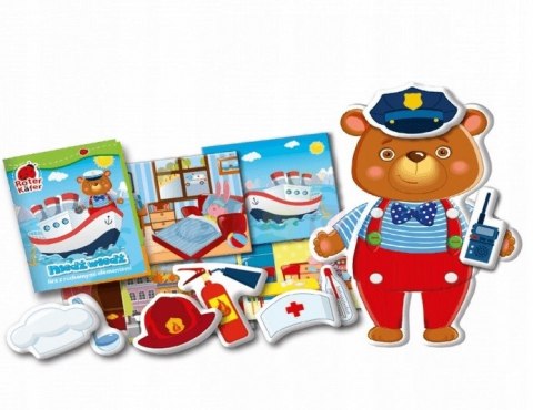 Gra Edukacyjna Niedźwiedź z ruchomymi elementami