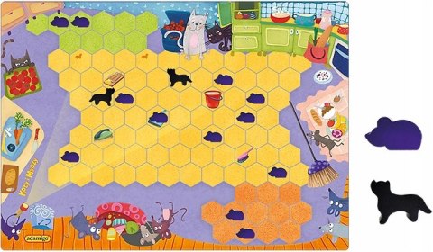 Gra Planszowa Koty i myszy Adamigo Rodzinna