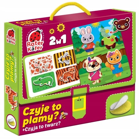 Gra z rzepami Czyje to plamy? Gra Edukacyjna