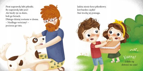 Jadzia Pętelka idzie na piknik Książeczka