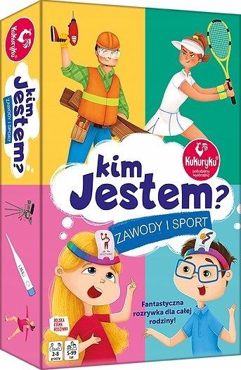 Kim jestem?Zawody i sport Gra Logiczna Rodzinna 5+