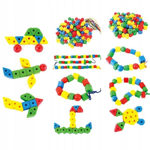 Klocki Małych Geniuszy Małe Korale 40 elementów