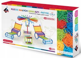 Klocki Małych Geniuszy Patyki 360 Elementów Słomki