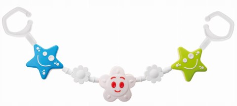 Kolorowa Grzechotka do wózka Gwiazdka Tullo