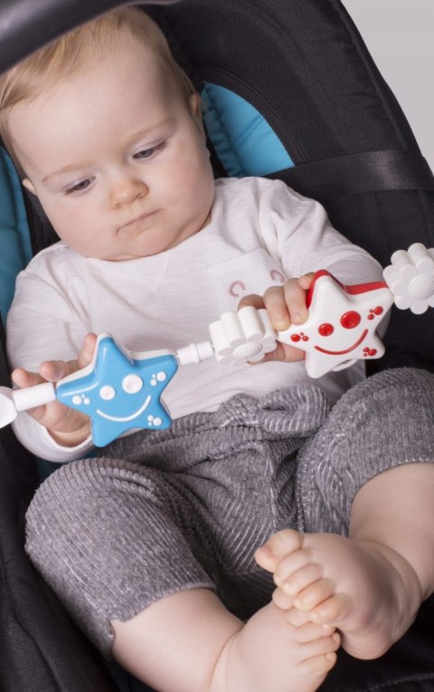 Kolorowa Grzechotka do wózka Gwiazdka Tullo