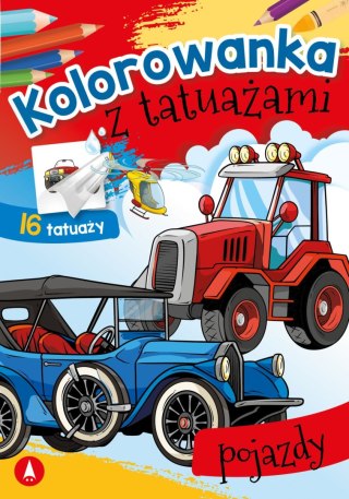 Kolorowanka z tatuażami Pojazdy 16 Tatuaży Tatuaże