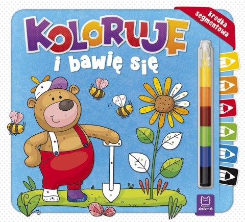 Koloruję i bawię się Kredka segmentowa Aksjomat