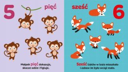 Książka dźwiękowa Liczę słucham powtarzam Cyferki