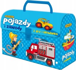 Kuferek Pojazady i Zawody Adamigo 2 Gry Edukacyjne