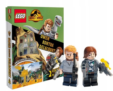 LEGO Jurassic World Owen kontra Delacourt