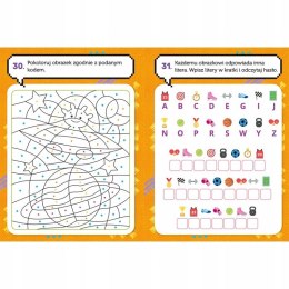 Łamigłówki bystrzaka 6+ Książeczka z małpką Aksjomat