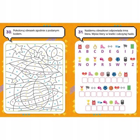 Łamigłówki bystrzaka 6+ Książeczka z małpką Aksjomat