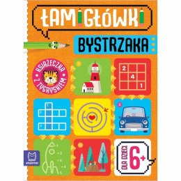 Łamigłówki bystrzaka 6+ Książeczka z tygryskiem Aksjomat