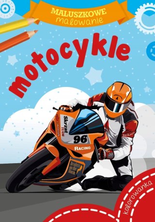 Maluszkowe malowanie Motocykle Kolorowanka Motory