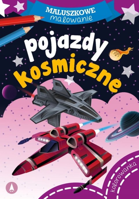 Maluszkowe malowanie Pojazdy kosmiczne Kolorowanka