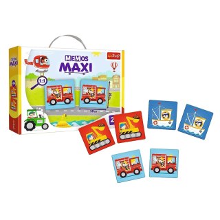 Memos Maxi Pojazdy Trefl Moje Pierwsze Memory 2+