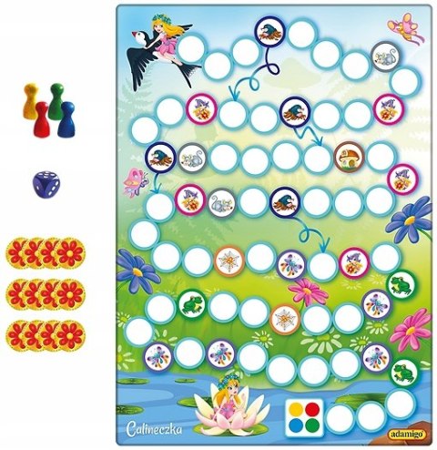 Moja Pierwsza Planszówka Calineczka Adamigo 3+