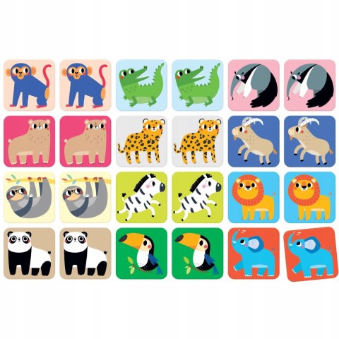 Moje Pierwsze Duże Memory Dzikie Zwierzątka Czuczu