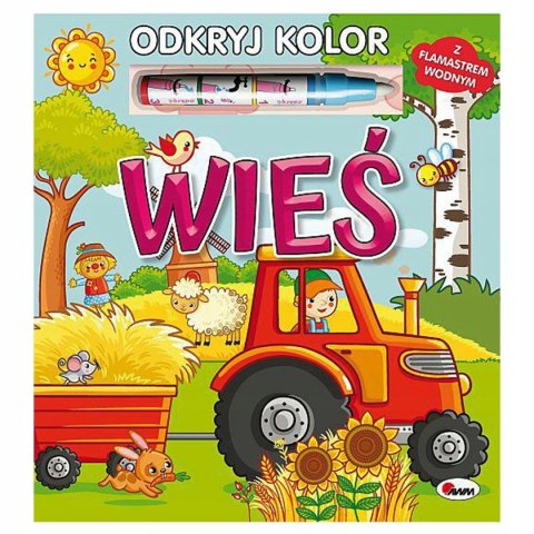 Odkryj Kolor z Flamastrem Wodnym Wieś Farma Wodna